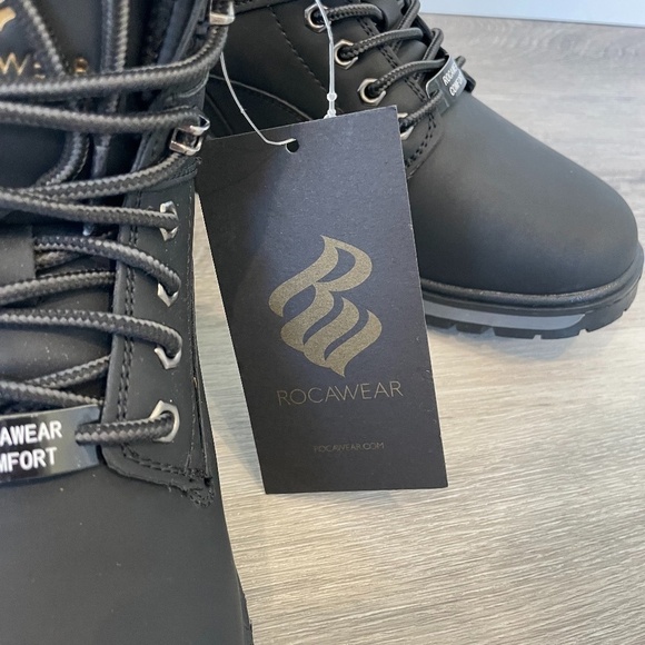 Rocawear Mens Amboy Boot Wheat, Black main image 6
